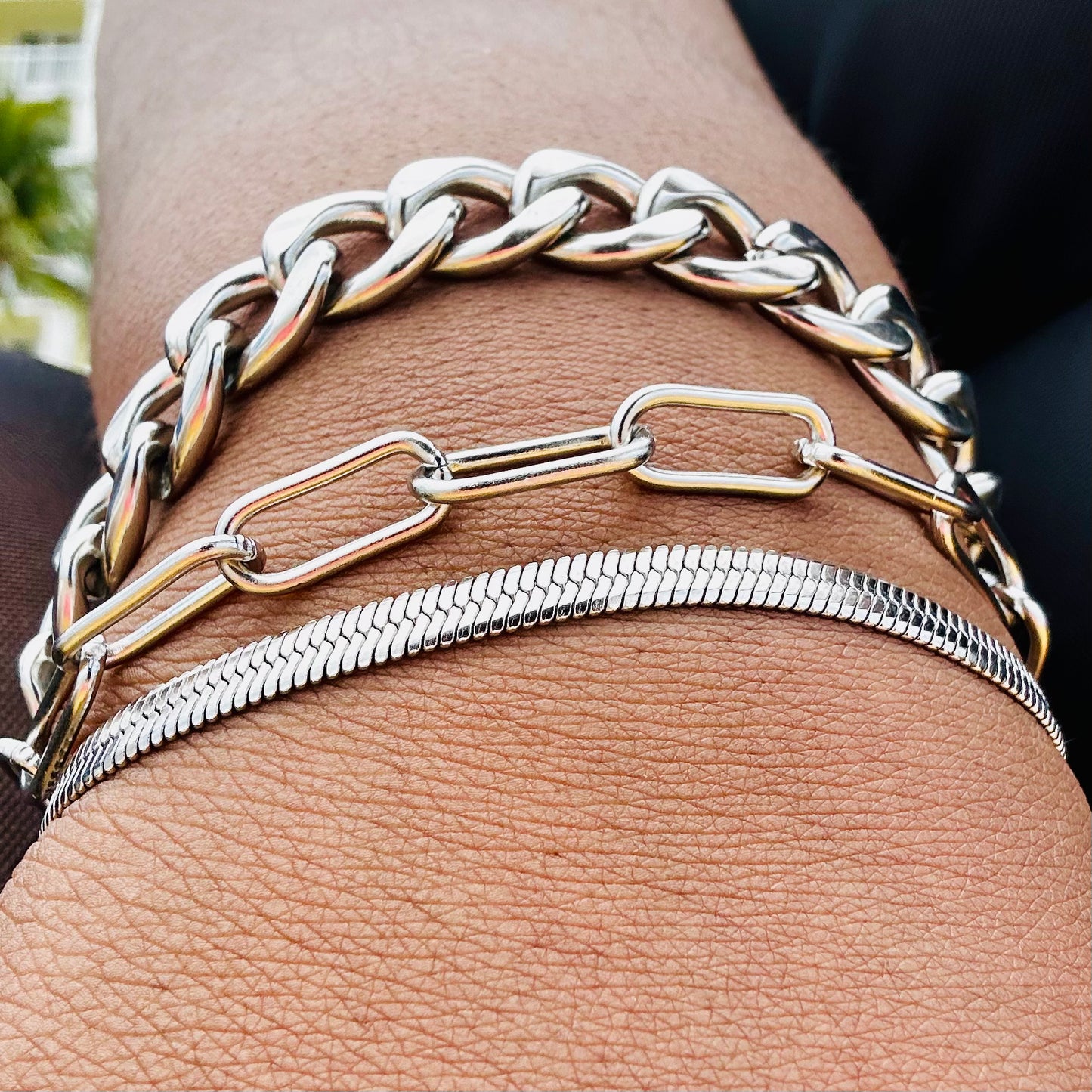 Embrace Herringbone Bracelet (5mm)