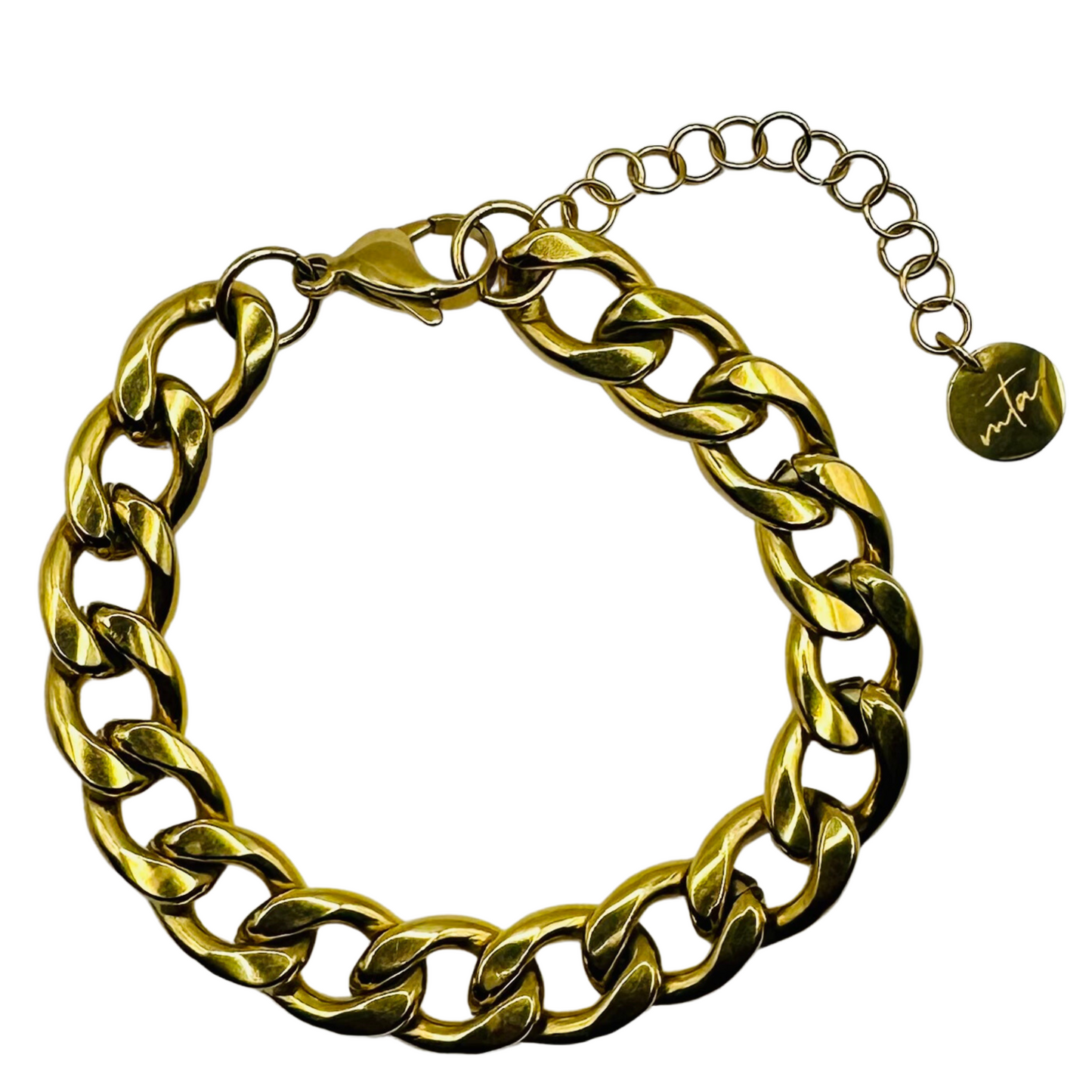 Connections Chunky Cuban Link Bracelet (11mm)