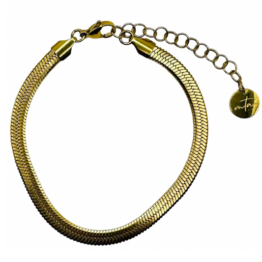 Embrace Herringbone Bracelet (5mm)