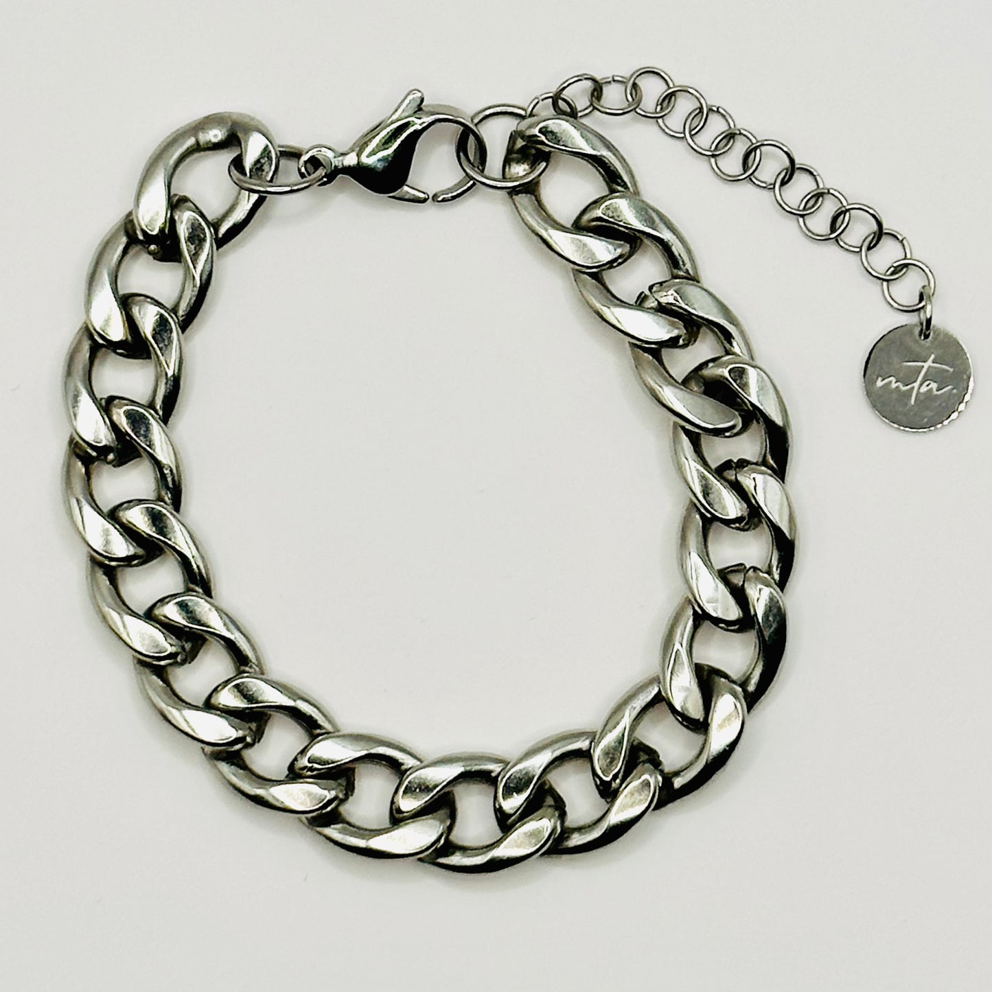 Connections Chunky Cuban Link Bracelet (11mm)